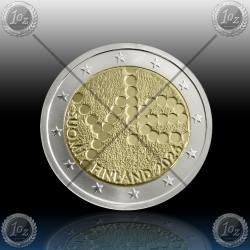 2 EVRO FINSKA 2026 (100 let Yle - RTV) UNC